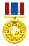 Soccer football medal