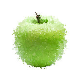 Green apple  of blots