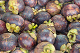 Mangosteen Fruits Background