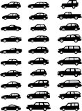car silhouettes pack