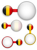 Vector - Belgium Country Set of Banners