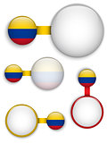 Vector - Colombia Country Set of Banners