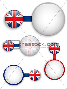 Vector - UK Country Set of Banners