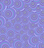 3d purple curly worm shape backdrop