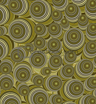 3d yellow brown curly worm shape backdrop