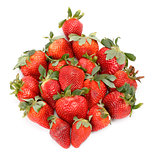 Fresh Strawberries closeup