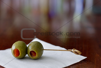 cocktail olives