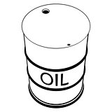 A barrel of oil