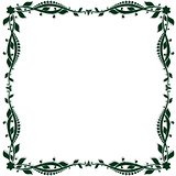 Abstract floral frame-2