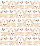 easter rabbit pattern