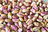 Shelled Pistachio Nuts Background
