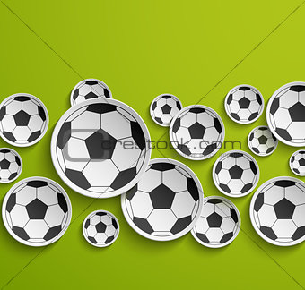 Football abstract background.