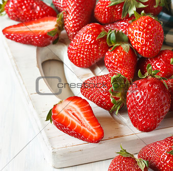 Fresh strawberry.