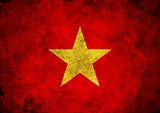Grunge Vietnam Flag