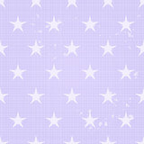 Seamless Retro Pattern with Scratch and Big Stars