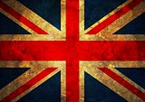Grunge UK Flag