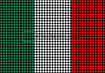 Abstract Italy Flag