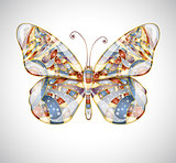 Beautiful abstract butterfly.