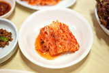 korean kimchi in seoul restaurant