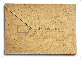 Grunge note paper envelope