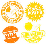 Solar power energy stamps