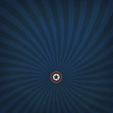 Abstract american themed background with star. Vector, EPS10