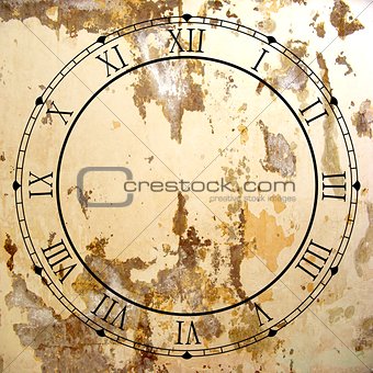 Vintage Clock Face