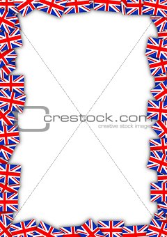 UK flag frame