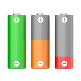 Battery charging symbols