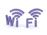 Wi-fi, 3d icon