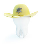 tooth, hat sheriff