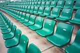 chairs in stadium