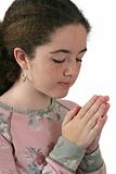 Teen Girl in Prayer
