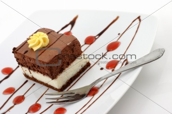 chocolate cake - sweet dessert