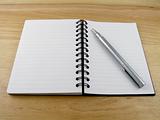 Notebook & pen