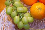 grapes and clementines