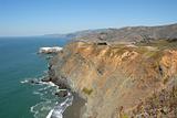 Pacific coast cliffs
