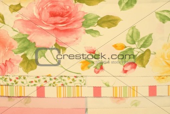 Fabric floral 1