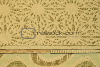 Fabric sampler green