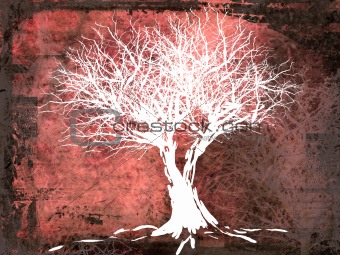 Grunge Tree design