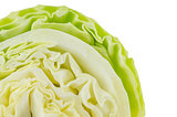 Green cabbage slide