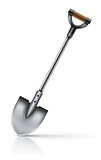 shovel tool for gardening work isolated on white