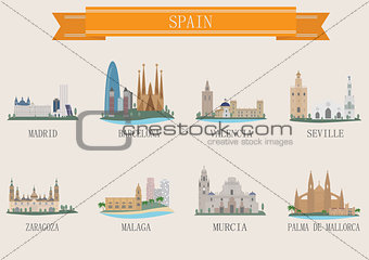 City symbol. Spain