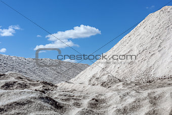 Commercial production of salt