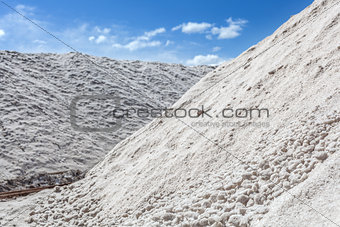 Salt pile