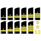 Shoulder patches employees of the Russian Navy