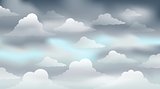 Cloudy sky theme image 3