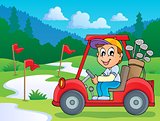 Image with golf theme 5