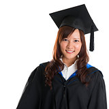 Graduate Asian student 