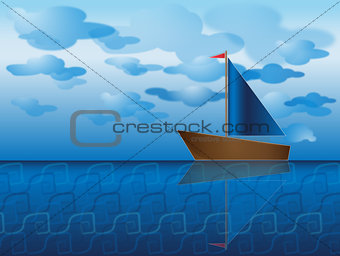 boat on water surface